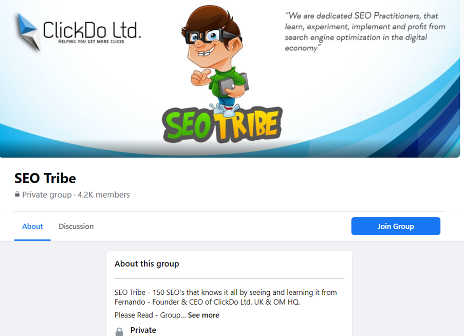 SEO-consultant-starts-SEO-Tribe-Facebook-Group-to-share-SEO-tips